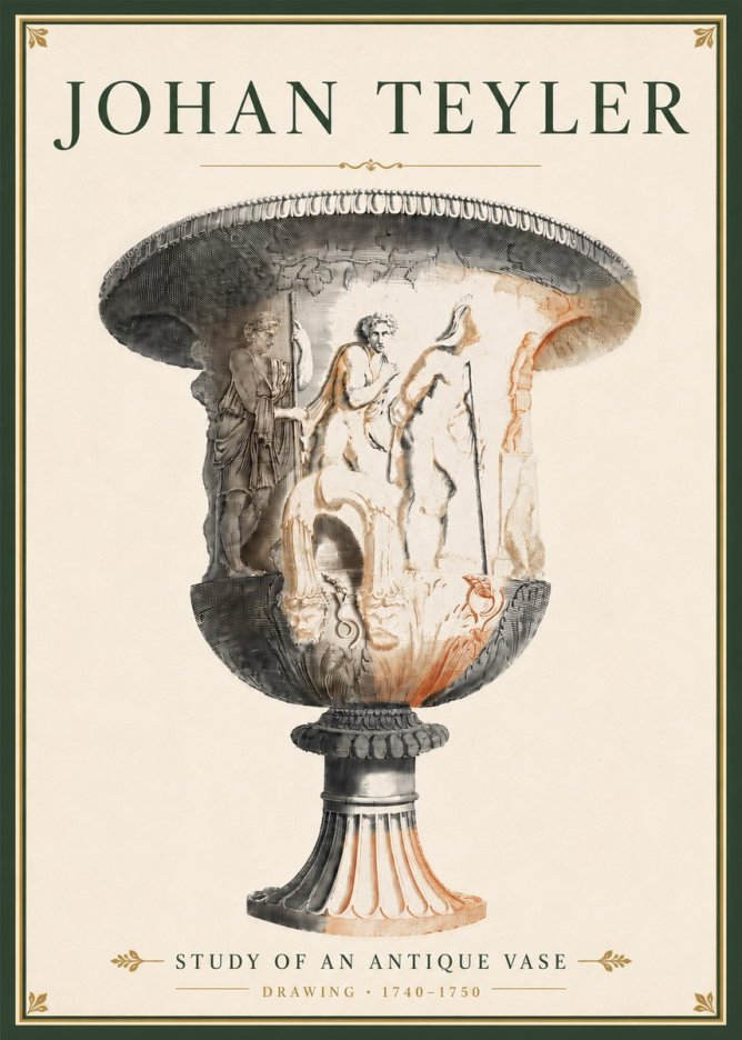Johan Teyler Classical Urn No5 - Plakat