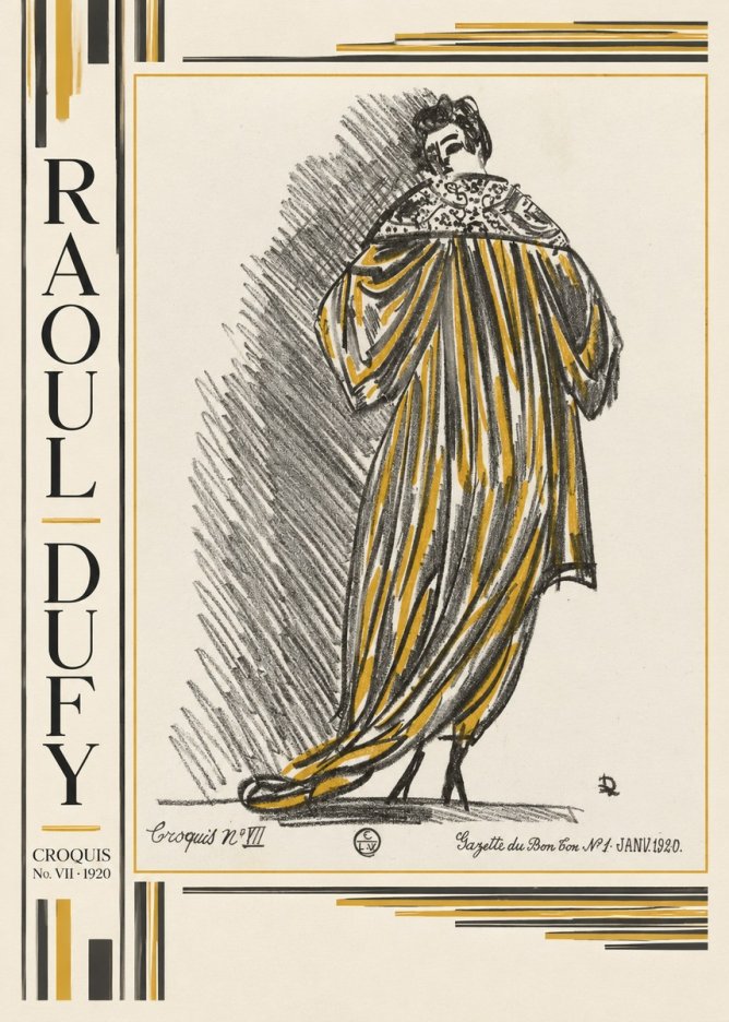 Raoul Dufy Croquis No. Vii No2 - Plakat