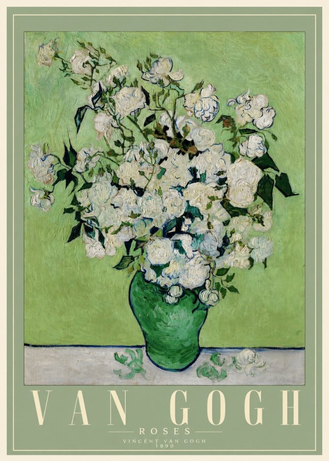 Van Gogh Roses I No2 - Plakat