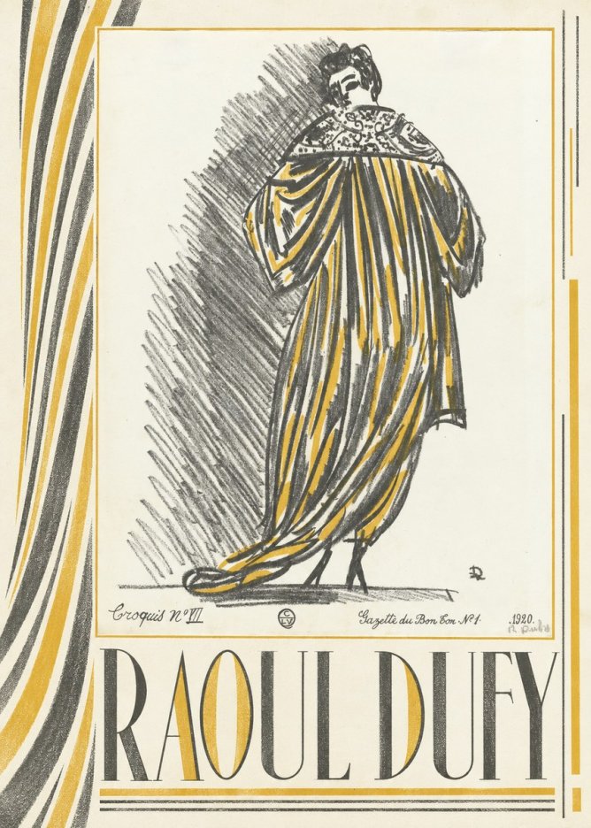 Raoul Dufy Croquis N°vii No2 - Plakat