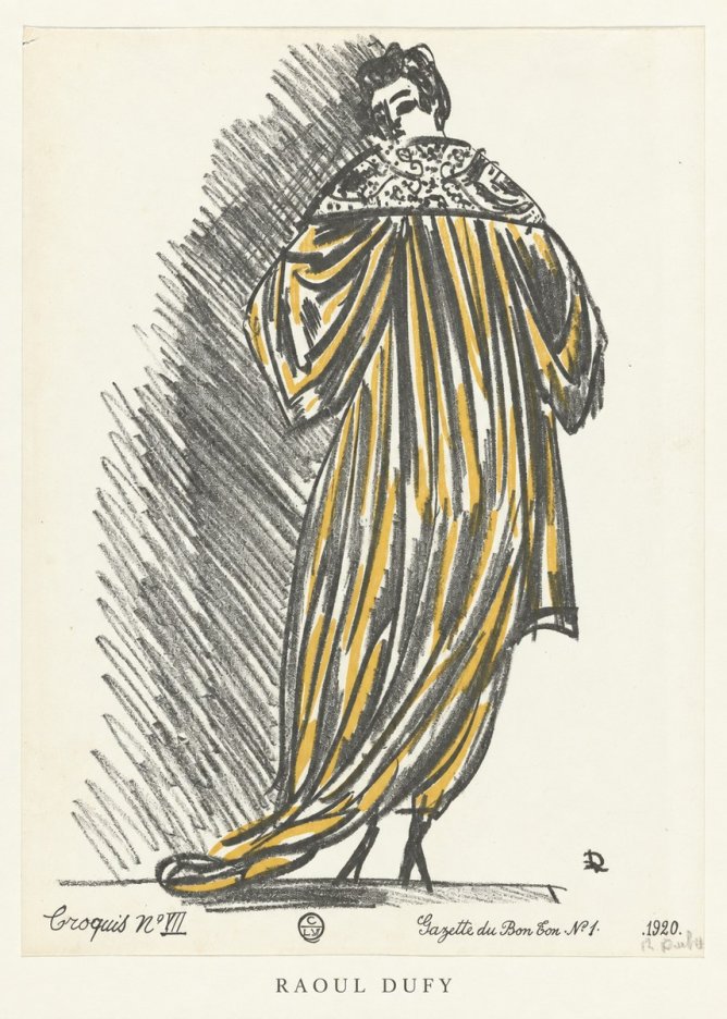 Raoul Dufy Croquis N°vii No6 - Plakat