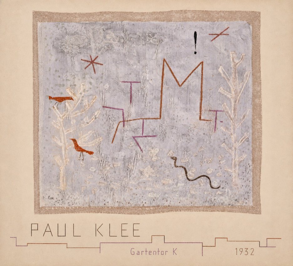 Paul Klee Gartentor K No4 - Plakat