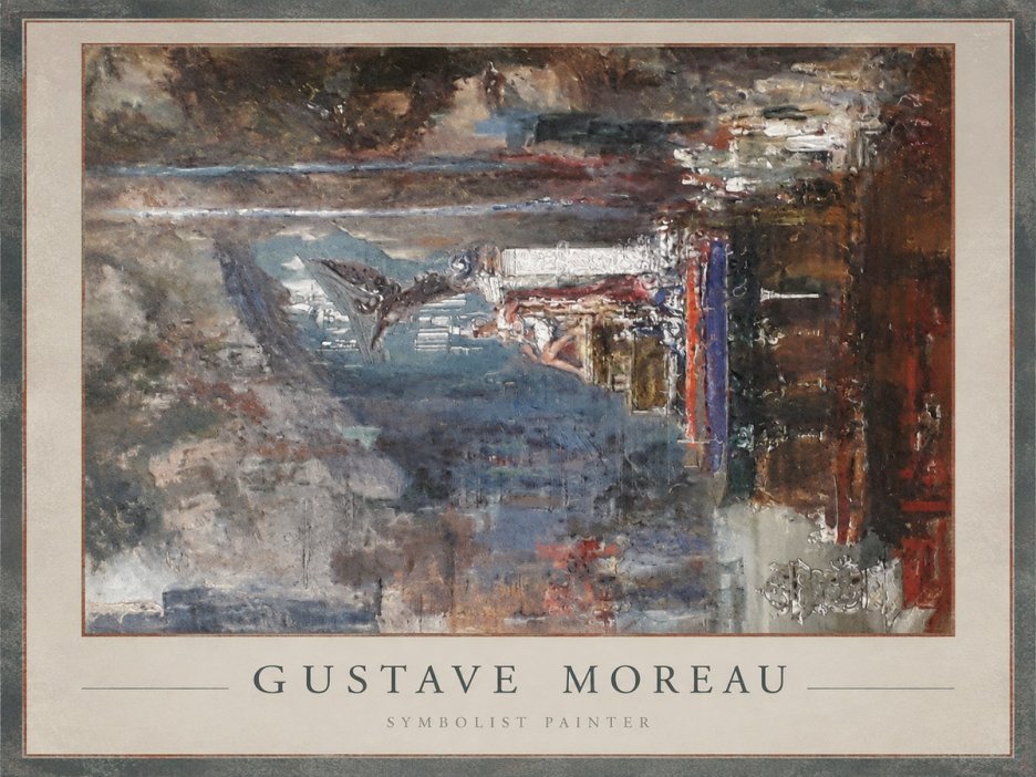 Gustave Moreau Visionary Composition No1 - Plakat