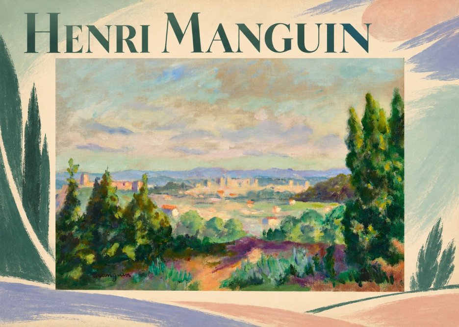 Henri Manguin Mediterranean City View No2 - Plakat