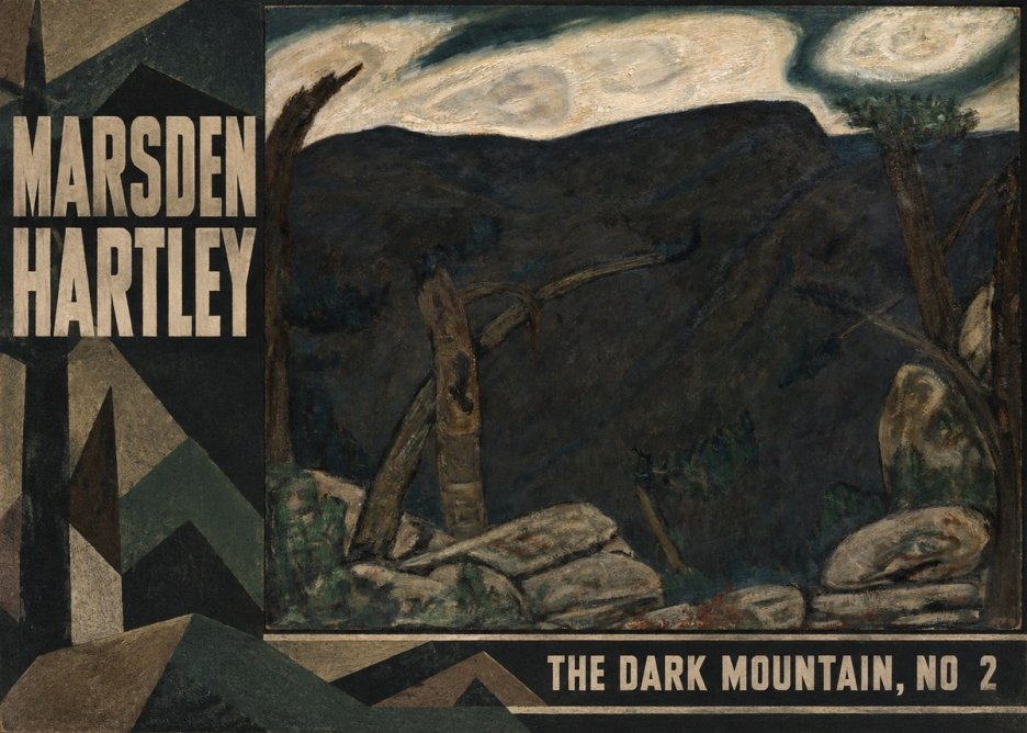 Marsden Hartley The Dark Mountain, No. 2 No2 - Plakat