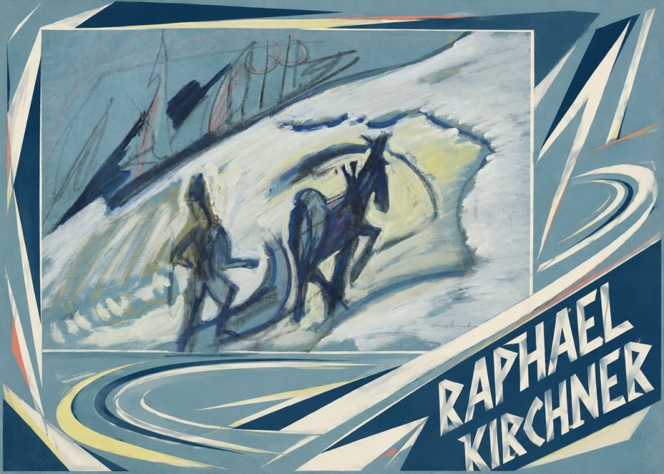Raphael Kirchner Winter Sleigh Ride No5 - Plakat
