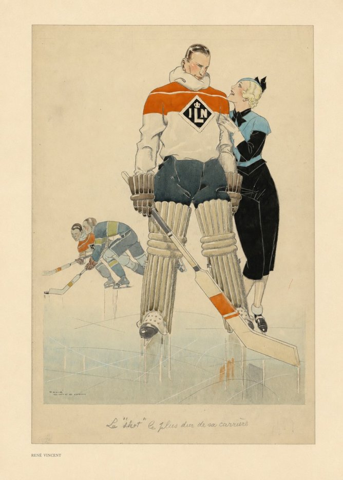 René Vincent Le "Shot" Le Plus Dur De Sa Carrière No5 - Plakat