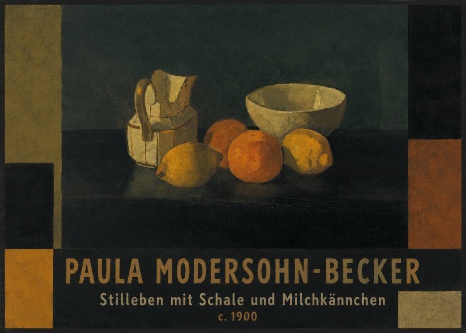 Paula Modersohn-Becker Stilleben Mit Schale Und Milchkännchen No3 - Plakat