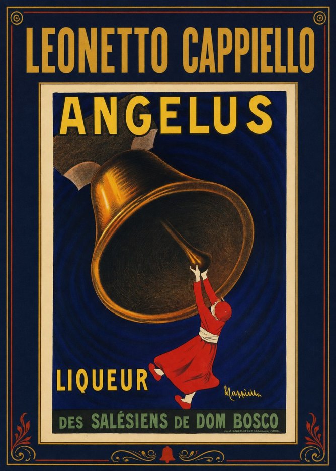 Leonetto Cappiello Angelus No1 - Plakat