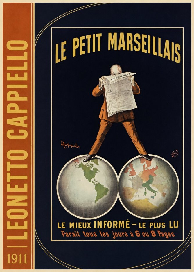 Leonetto Cappiello Le Petit Marseillais No2 - Plakat