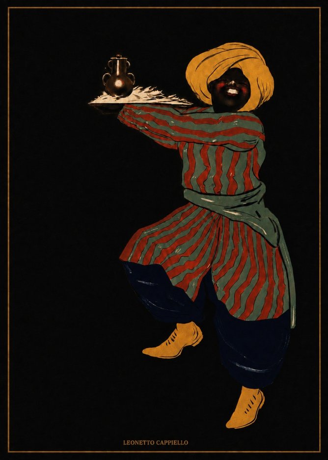 Leonetto Cappiello The Sultan No5 - Plakat