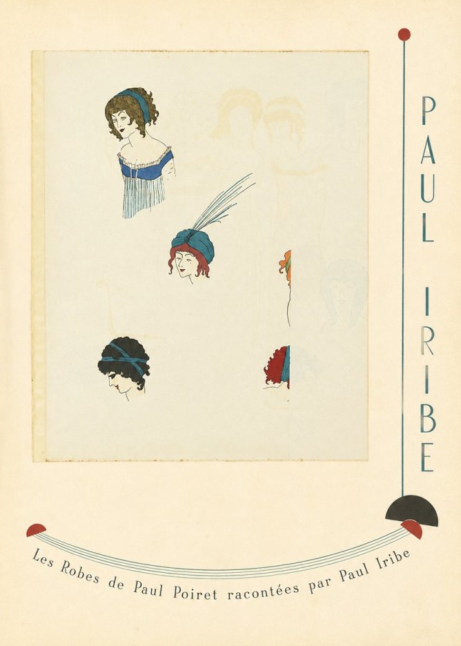 Paul Iribe Les Robes De Paul Poiret Racontées Par Paul Iribe No6 - Plakat