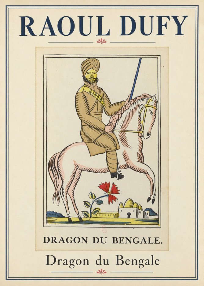 Raoul Dufy Dragon Du Bengale No1 - Plakat