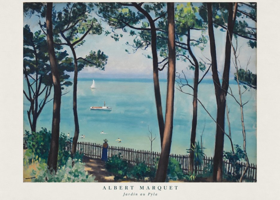 Albert Marquet Jardin Au Pyla No6 - Plakat