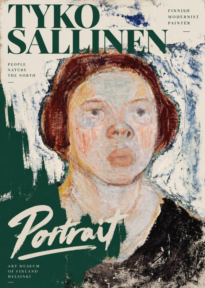 Tyko Sallinen Portrait I No5 - Plakat