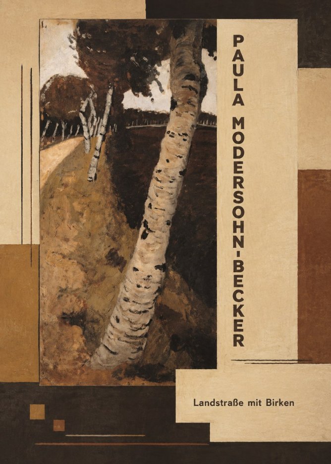 Paula Modersohn-Becker Landstraße Mit Birken No3 - Plakat