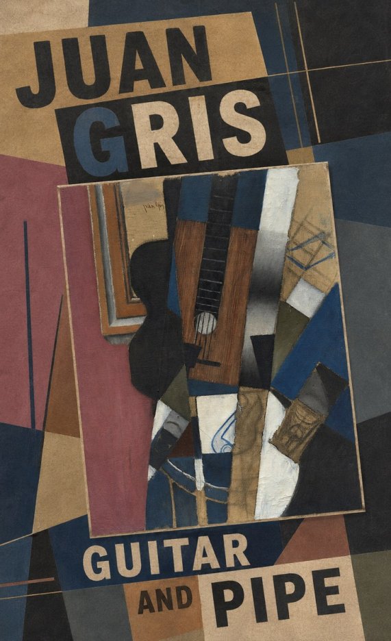 Juan Gris Guitar and Pipe I No3 - Plakat