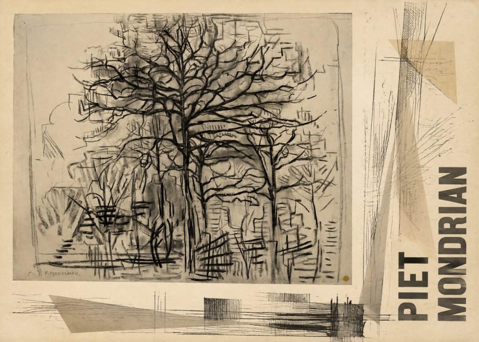 Piet Mondrian The Tree No6 - Plakat