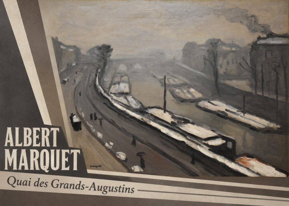 Albert Marquet Quai Des Grands-augustins No4 - Plakat