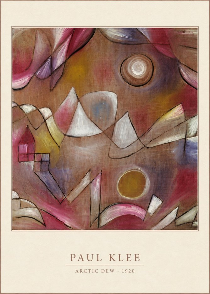 Paul Klee Arctic Dew No4 - Plakat