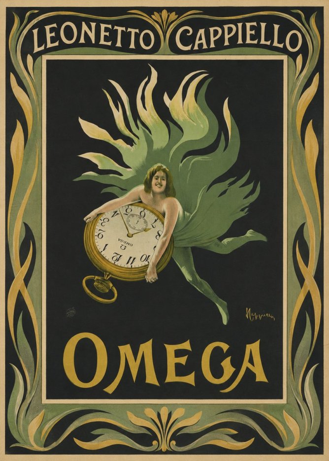 Leonetto Cappiello Omega No1 - Plakat