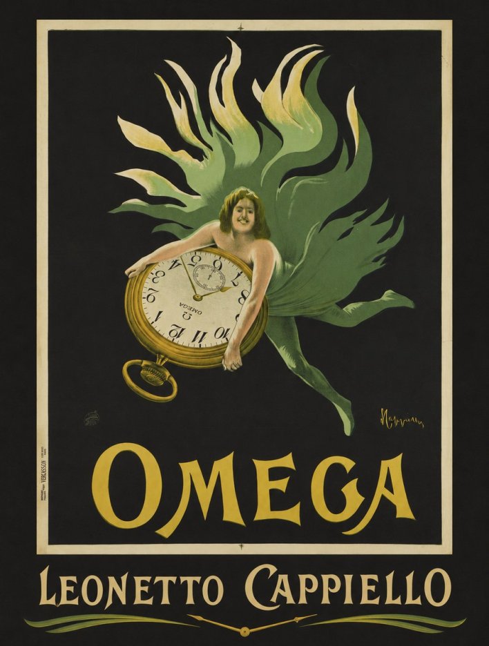 Leonetto Cappiello Omega No6 - Plakat