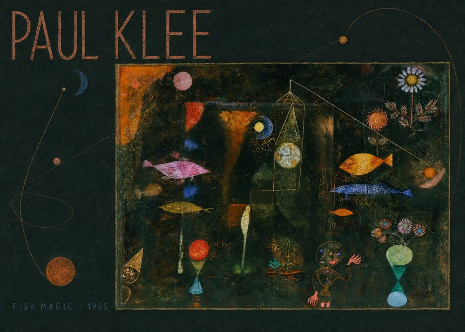 Paul Klee Fish Magic II No5 - Plakat