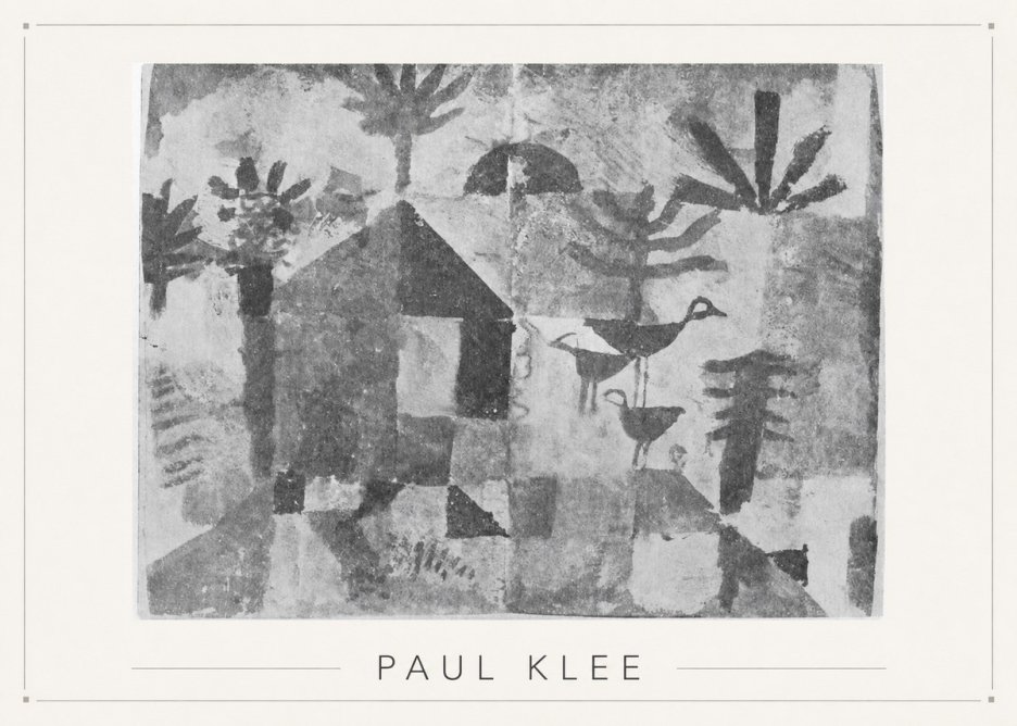 Paul Klee The Niesen No4 - Plakat