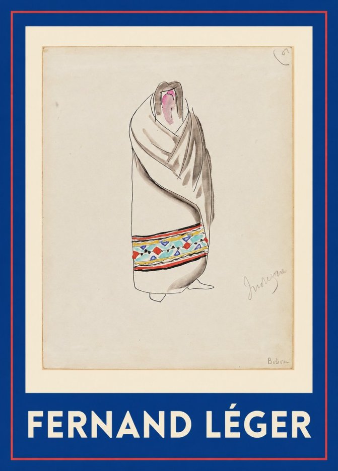 Fernand Léger Indiene, Bolivia No1 - Plakat