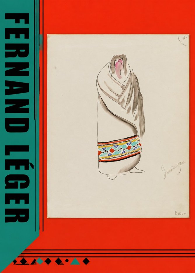 Fernand Léger Indiene, Bolivia No4 - Plakat