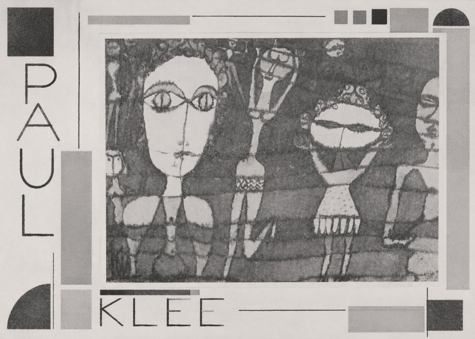 Paul Klee Specter of a Genius No2 - Plakat