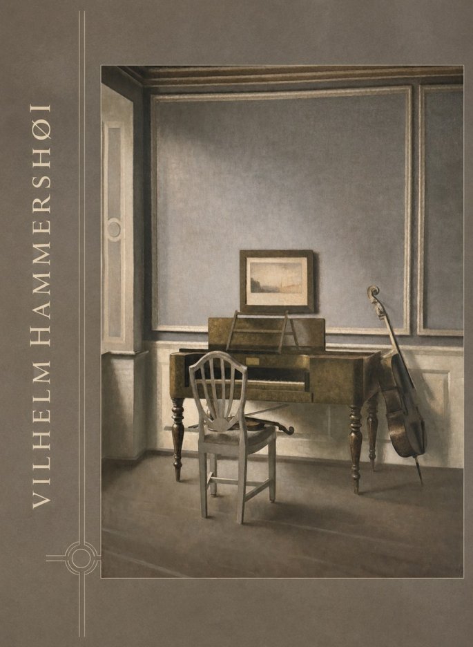 Vilhelm Hammershøi Interior with a Piano and a Cello No4 - Plakat