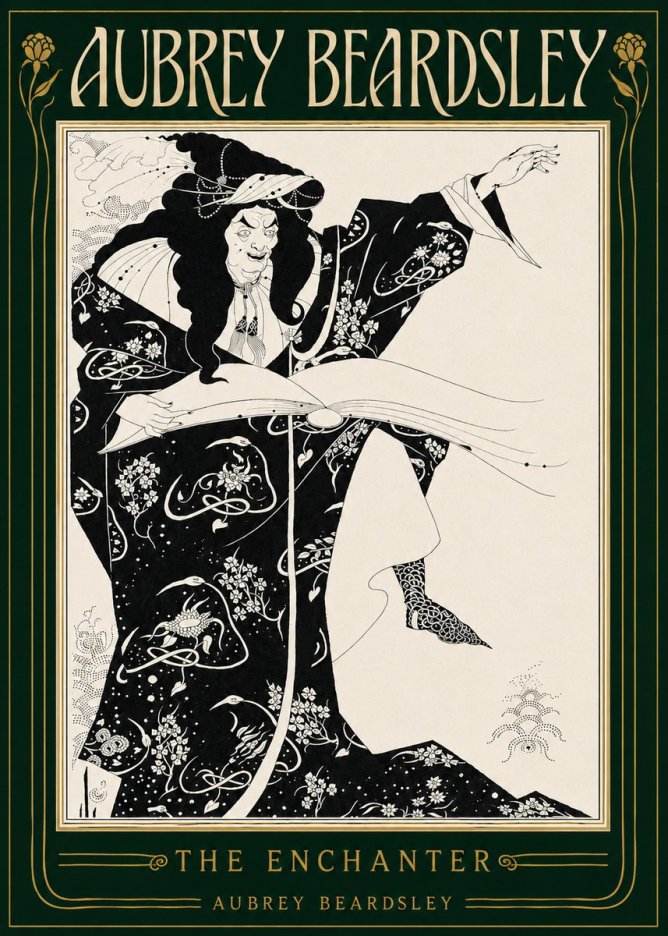Aubrey Beardsley The Rehearsal No5 - Plakat