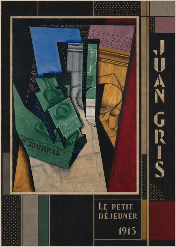Juan Gris Le Petit Déjeuner No3 - Plakat