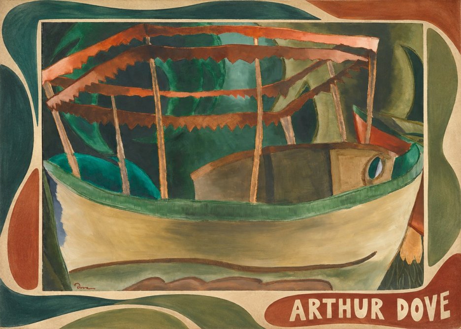 Arthur Dove Ferry Boat No5 - Plakat