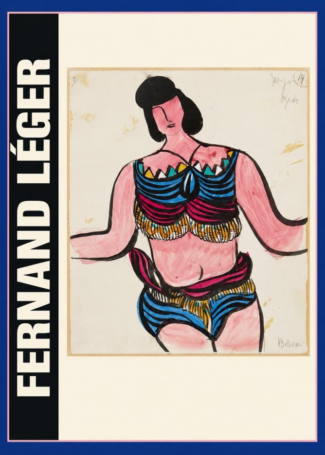 Fernand Léger Bolivian No2 - Plakat