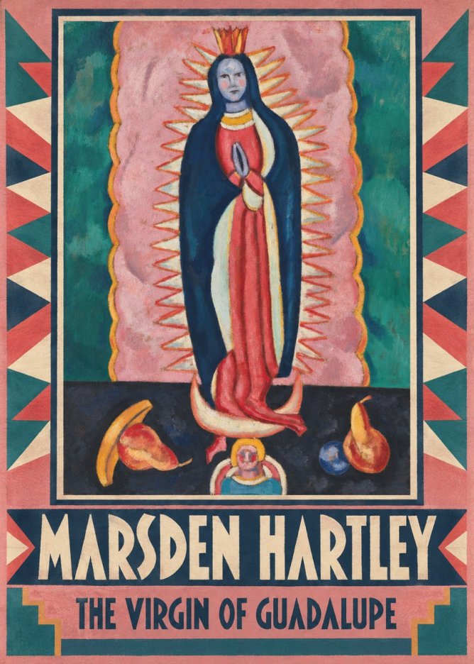 Marsden Hartley The Virgin of Guadalupe No6 - Plakat