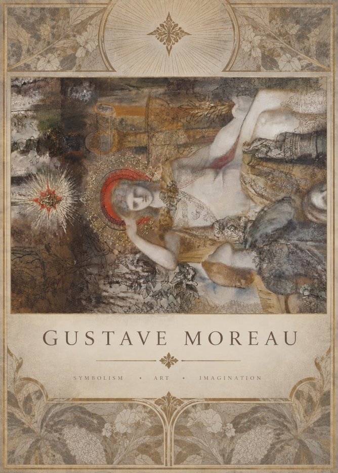Gustave Moreau Saint Sebastian II No6 - Plakat
