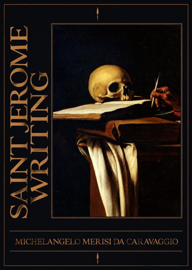 Michelangelo Merisi da Caravaggio Saint Jerome Writing III No4 - Plakat