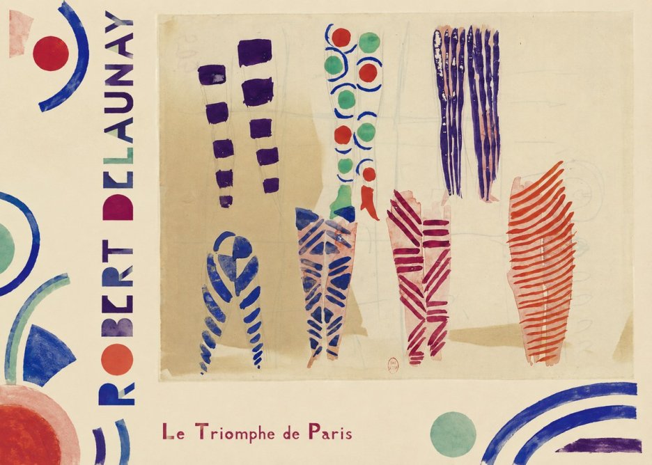 Robert Delaunay Le Triomphe De Paris IV No2 - Plakat