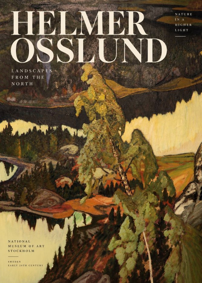 Helmer Osslund Northern Landscape No6 - Plakat