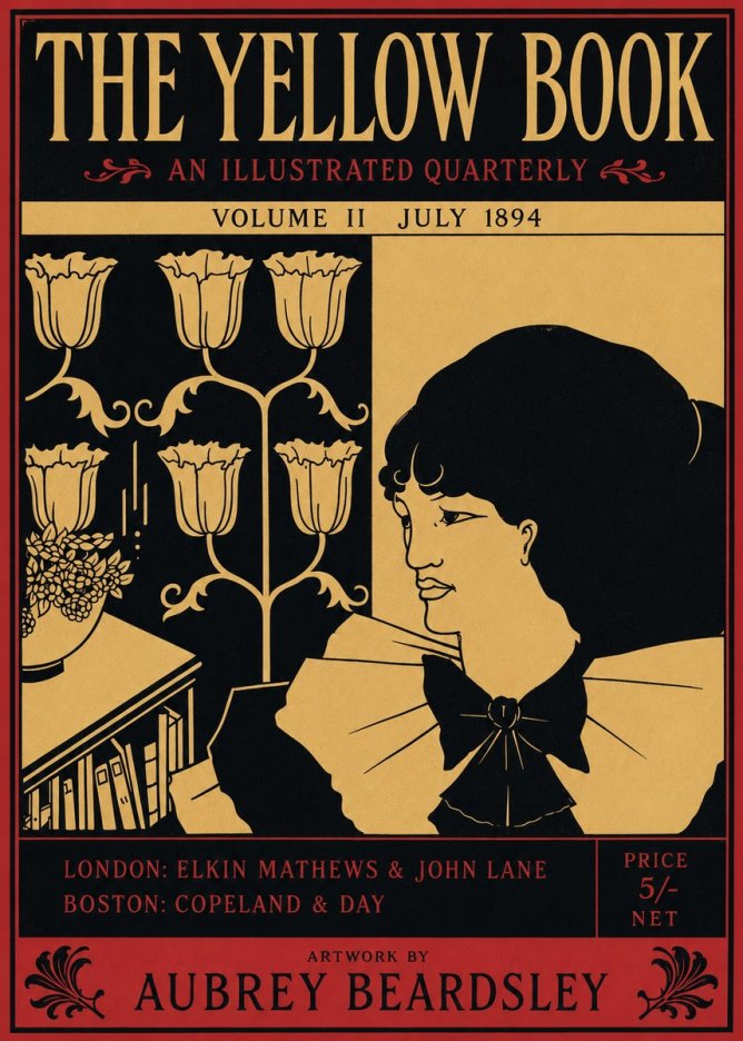 Aubrey Beardsley The Yellow Book - Volume Ii July 1894 No2 - Plakat