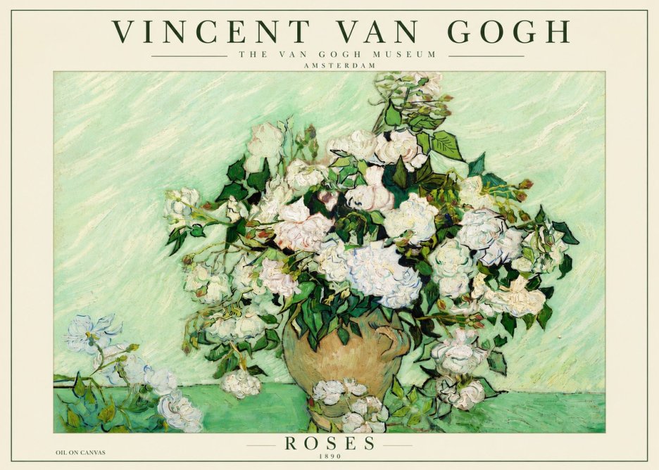 Van Gogh Roses II No3 - Plakat