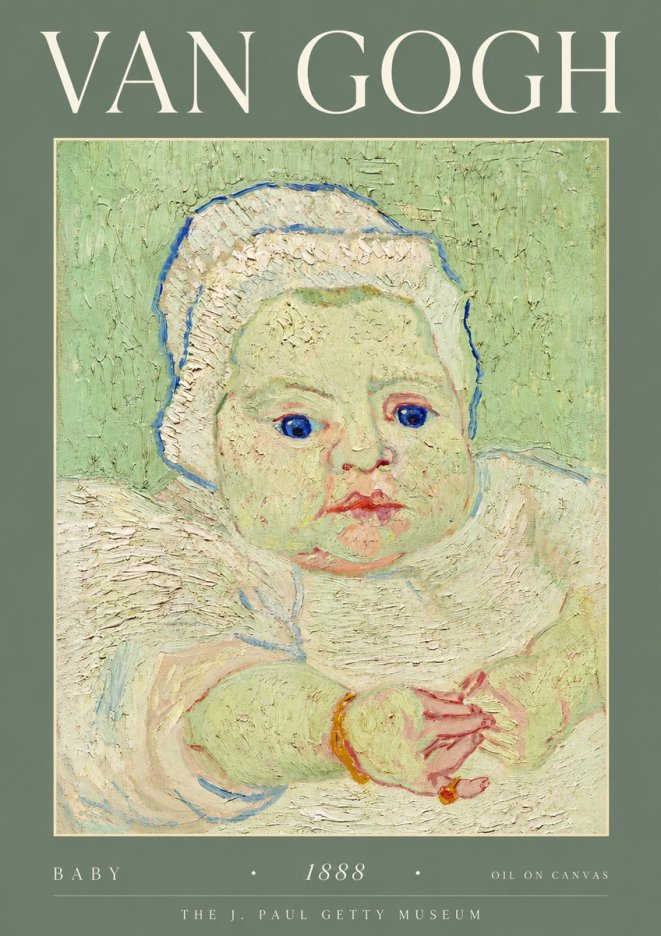 Van Gogh Baby No2 - Plakat