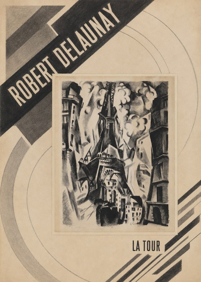 Robert Delaunay La Tour No3 - Plakat