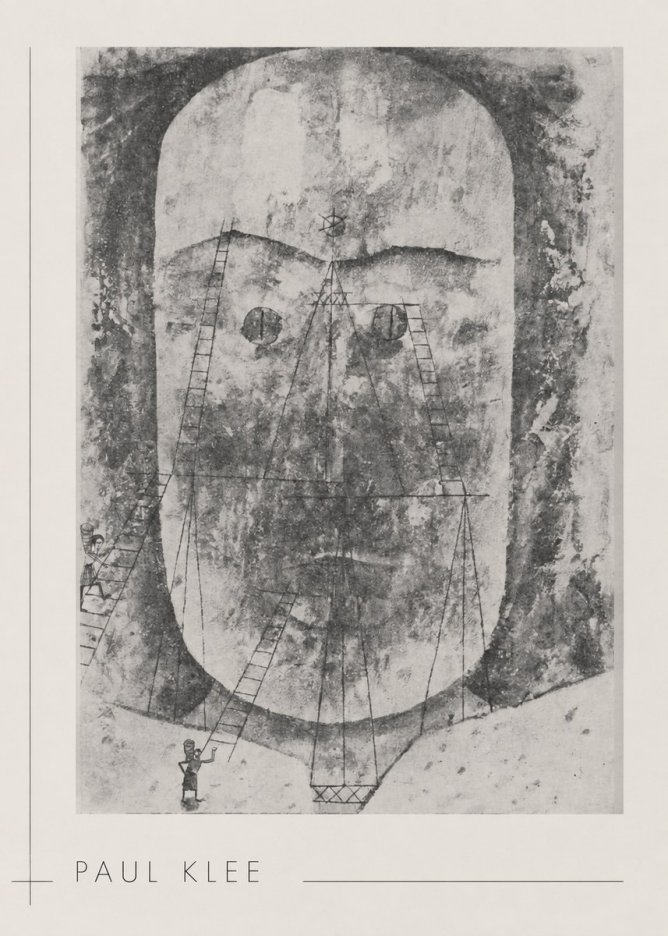Paul Klee Monument in the Fertile Land No3 - Plakat