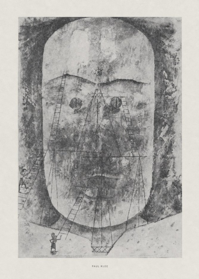 Paul Klee Monument in the Fertile Land No6 - Plakat