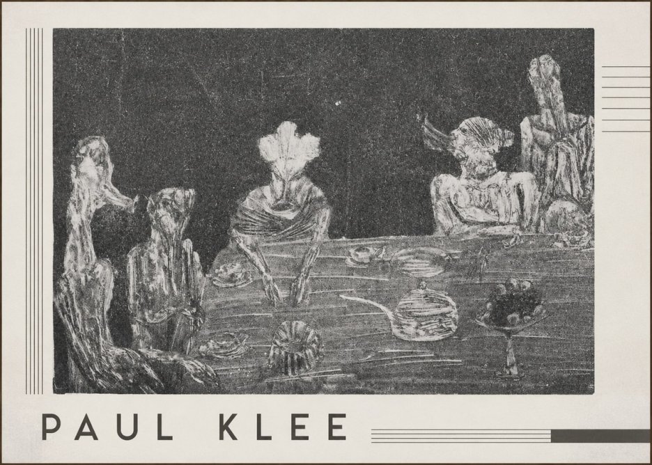 Paul Klee Die Mahlzeit No3 - Plakat