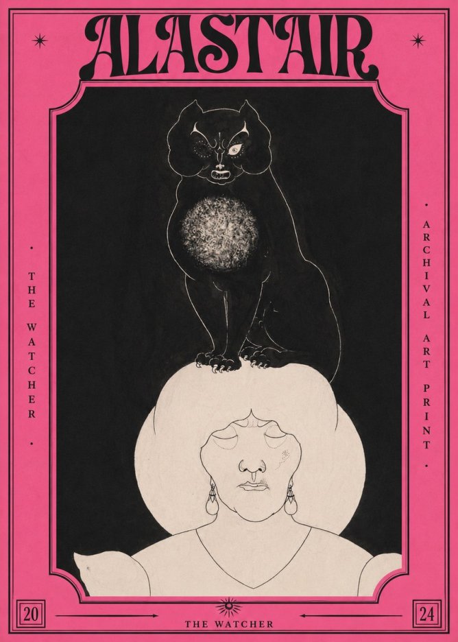 Alastair The Watcher No2 - Plakat