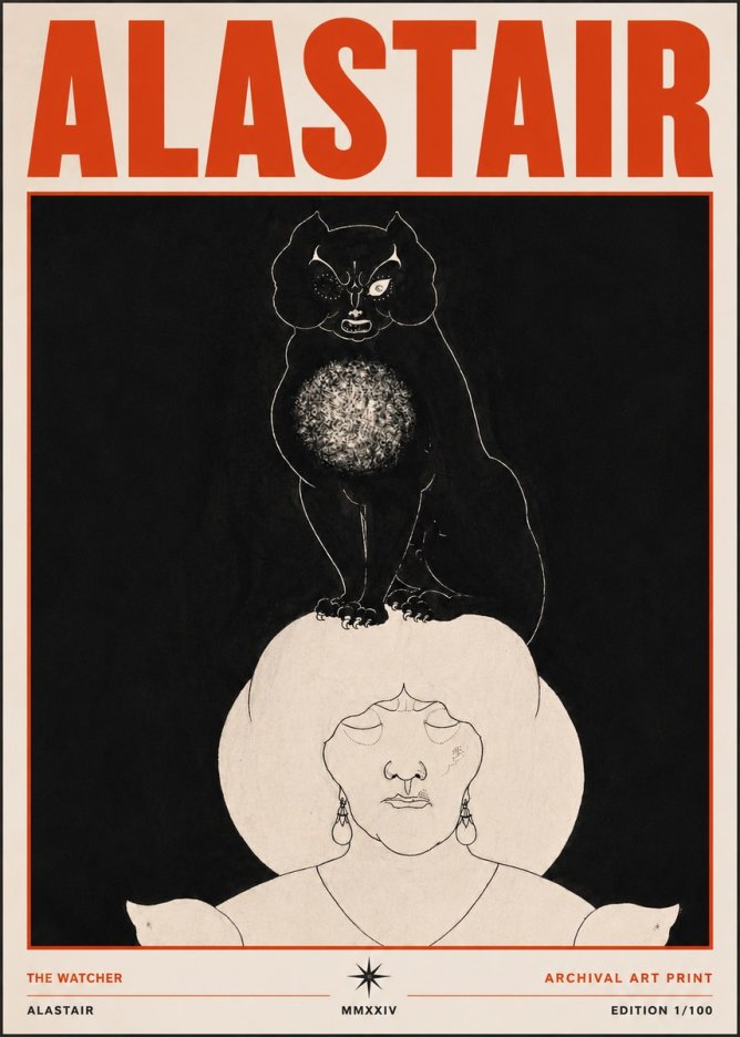 Alastair The Watcher No3 - Plakat